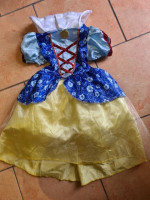 KARNEVALOVÉ ŠATY "SNĚHURKA", VEL. 6-8